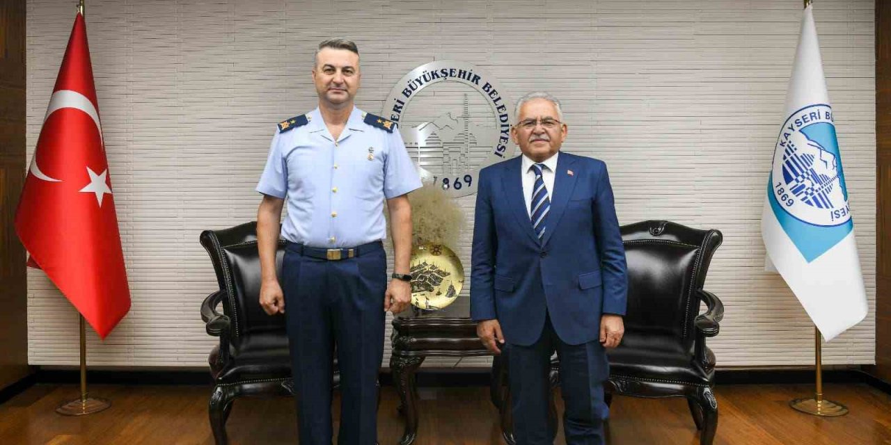 Garnizon Komutanı Taşan’dan Büyükkılıç’a Veda Ziyareti