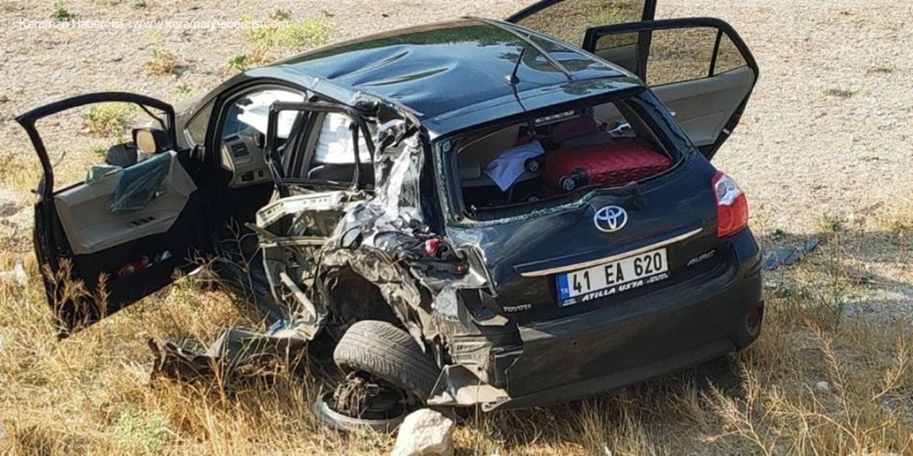 Konya'da Otomobil İle Tır Çarpıştı: 2 Yaralı