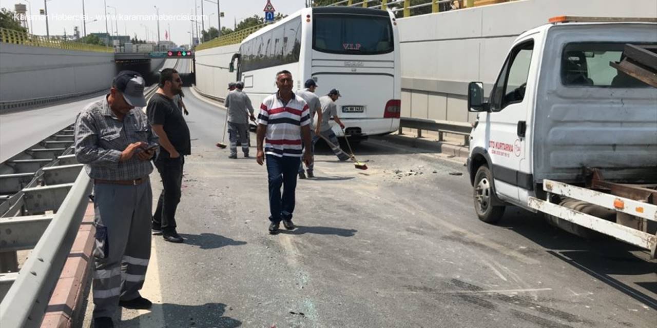 Konya'da zincirleme trafik kazası: 6 yaralı