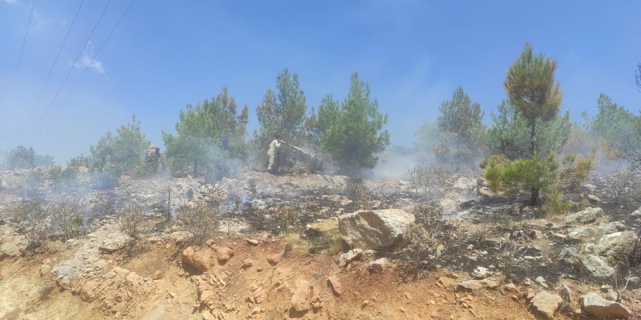 Mersin’de 4 Ayrı Noktada Çıkan Orman Yangınları Söndürüldü