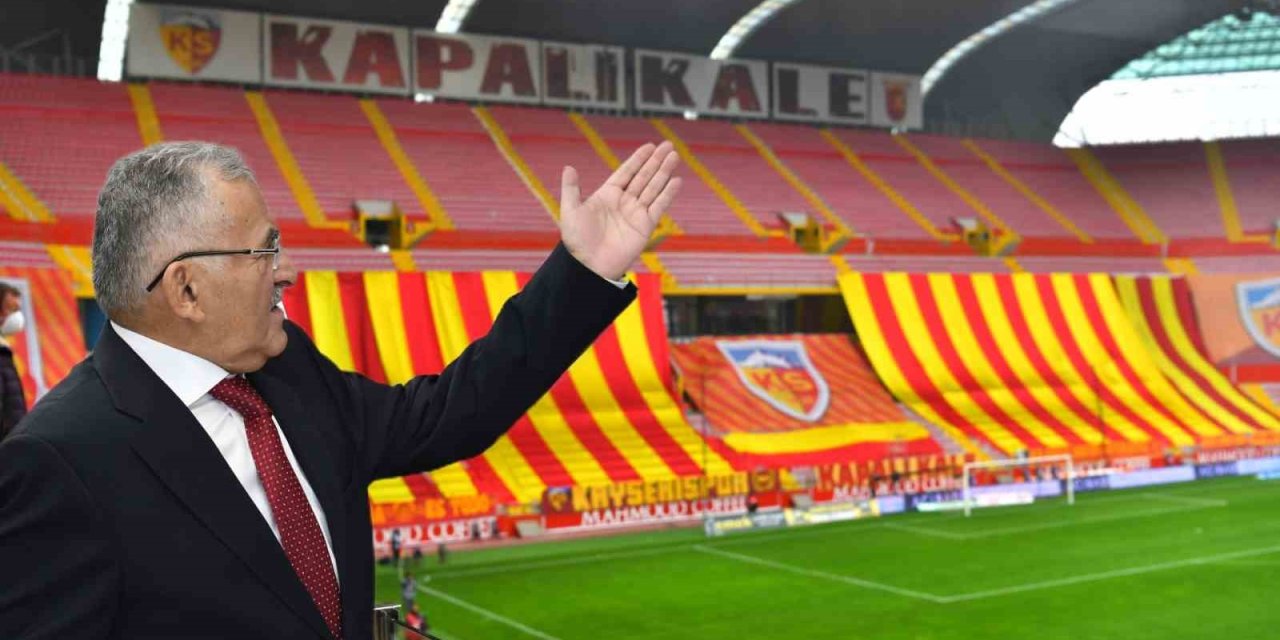 Başkan Büyükkılıç’tan Kayserispor’a Destek Çağrısı
