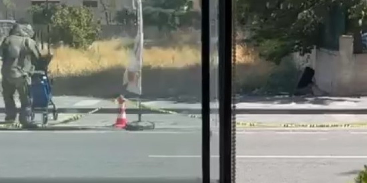 Sahipsiz Çanta Fünye İle Patlatıldı