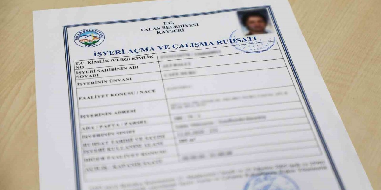 Talas’ta Yılın İlk Yarısında Rekor Yeni İşyeri