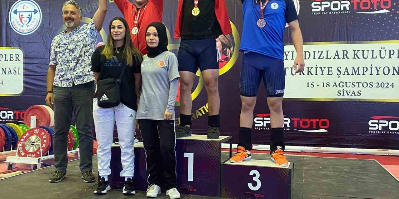 Kayserili Haltercilerden Sivas’ta 3 Madalya