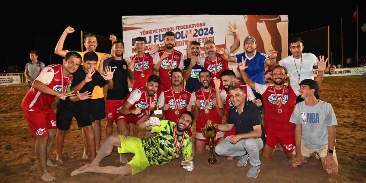 Manavgat’ta Plaj Futbolu Coşkusu Sona Erdi