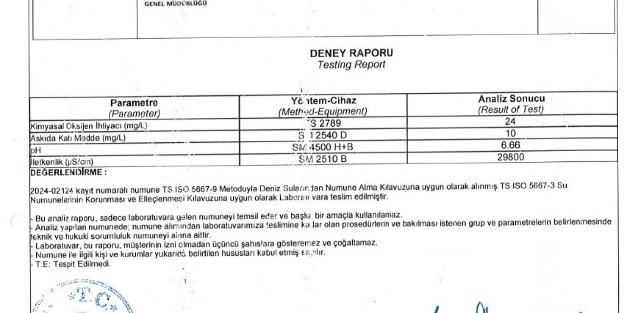 Antalya Büyükşehir Belediyesi’nden Atık Su Görüntüleri Açıklaması