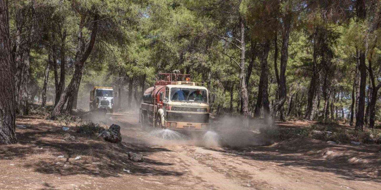 Kepez Belediyesi, Orman Yangınına Karşı Teyakkuzda