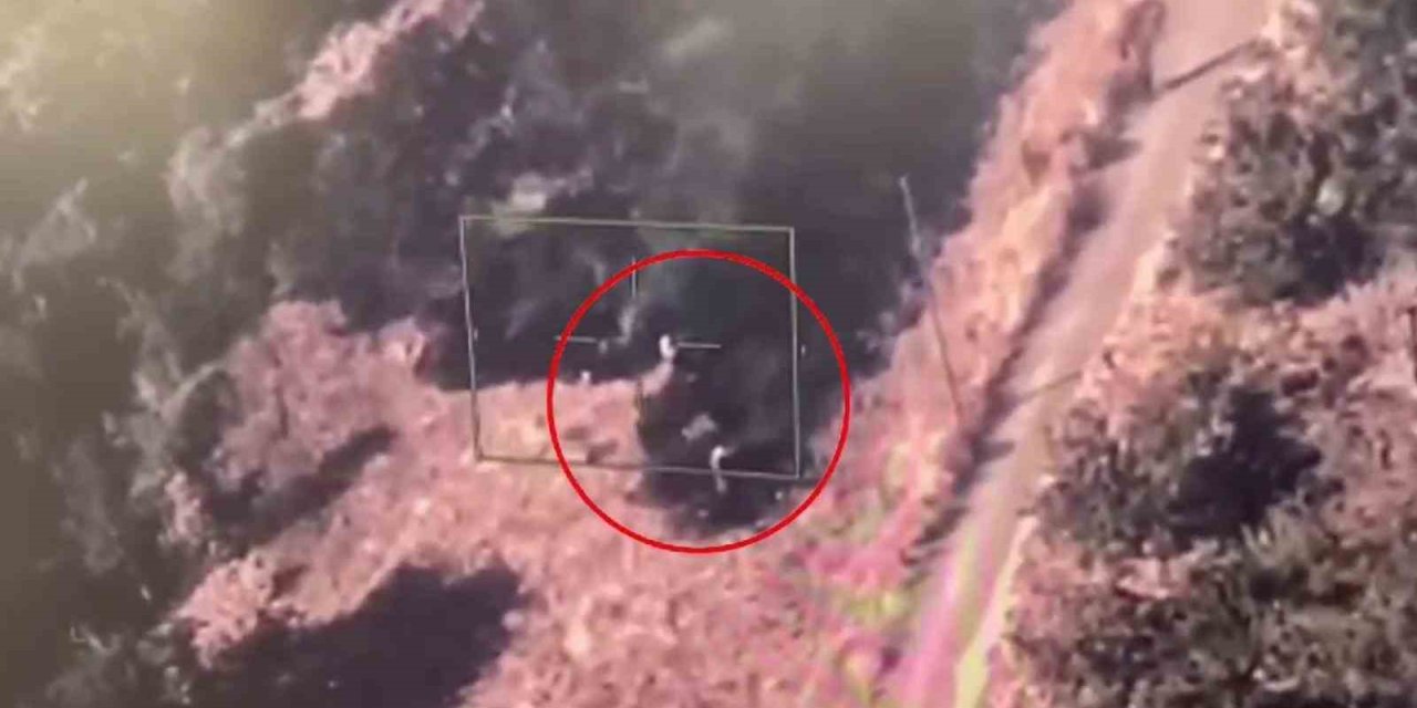 Mersin’de Anız Yakan 2 Kişi Dronla Suçüstü Yakalandı