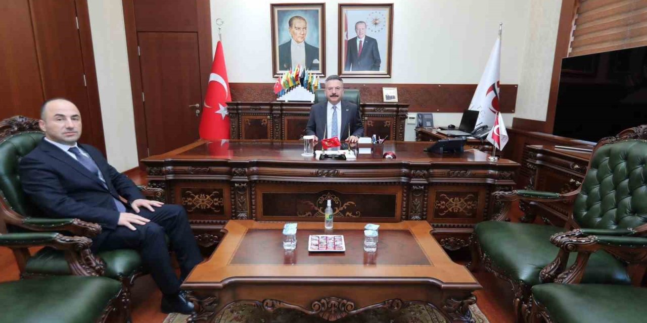 Yeni İl Emniyet Müdürü Vali Aksoy’u Ziyaret Etti