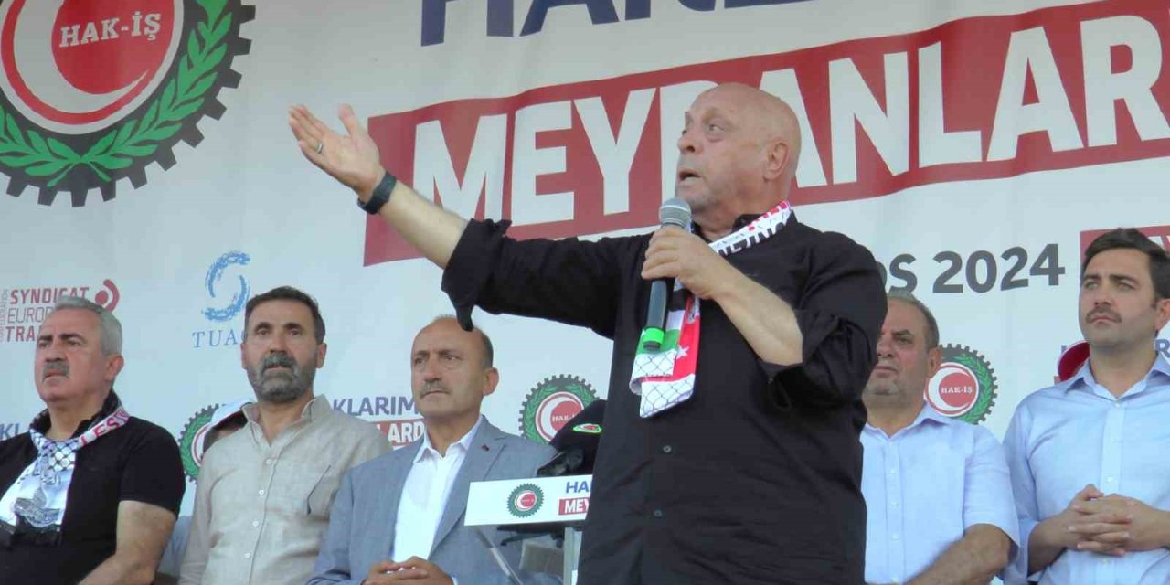 Hak-iş Genel Başkanı Arslan: "türkiye Zor Günlerden Geçiyor Fakat Hep Birlikte Aşacağız"
