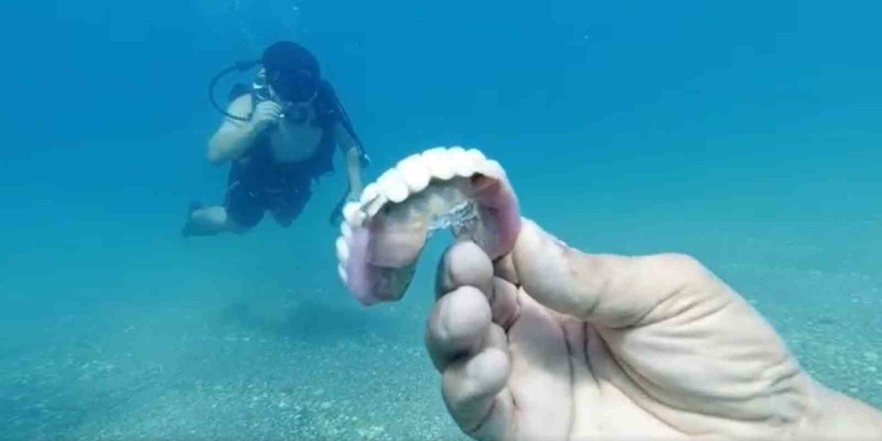 Denize Takma Dişini Düşüren Soluğu Onun Yanında Alıyor