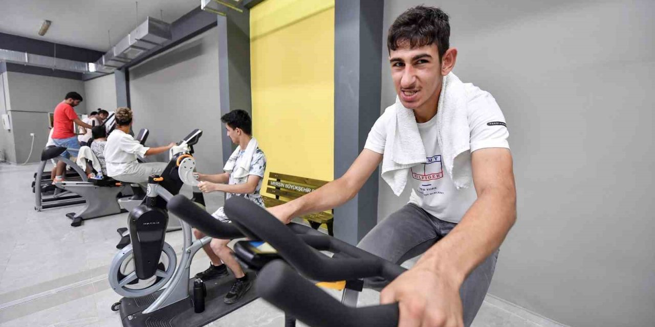 Mersin’de Engeller Sporla Aşılıyor