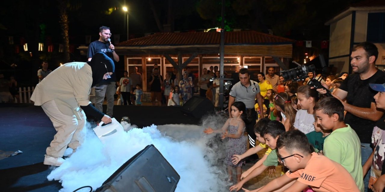 Antalya Bilim Merkezi’nden, Kepez Kültür Festivali’nde  ‘bilim Şov’