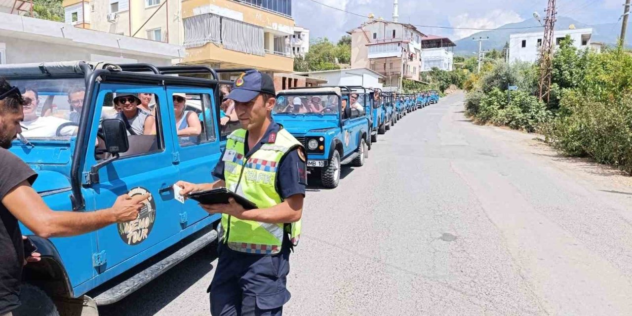 Alanya’da Safari Araçlarına Yönelik Denetim