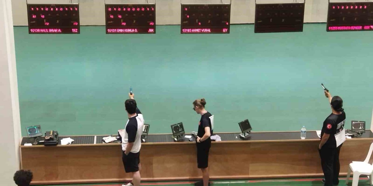 Havalı Ve Ateşli Silahlar Zafer Kupası, Mersin’de Başladı