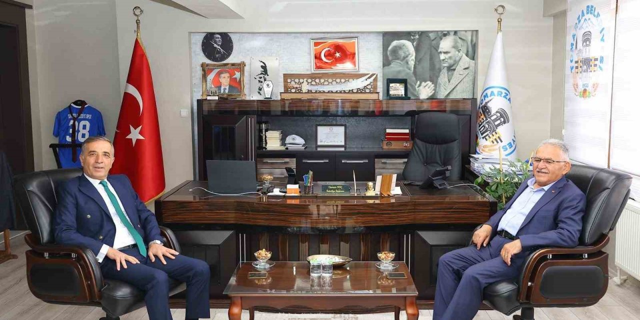 Başkan Büyükkılıç’tan Tomarza Belediye Başkanı Koç’a Ziyaret