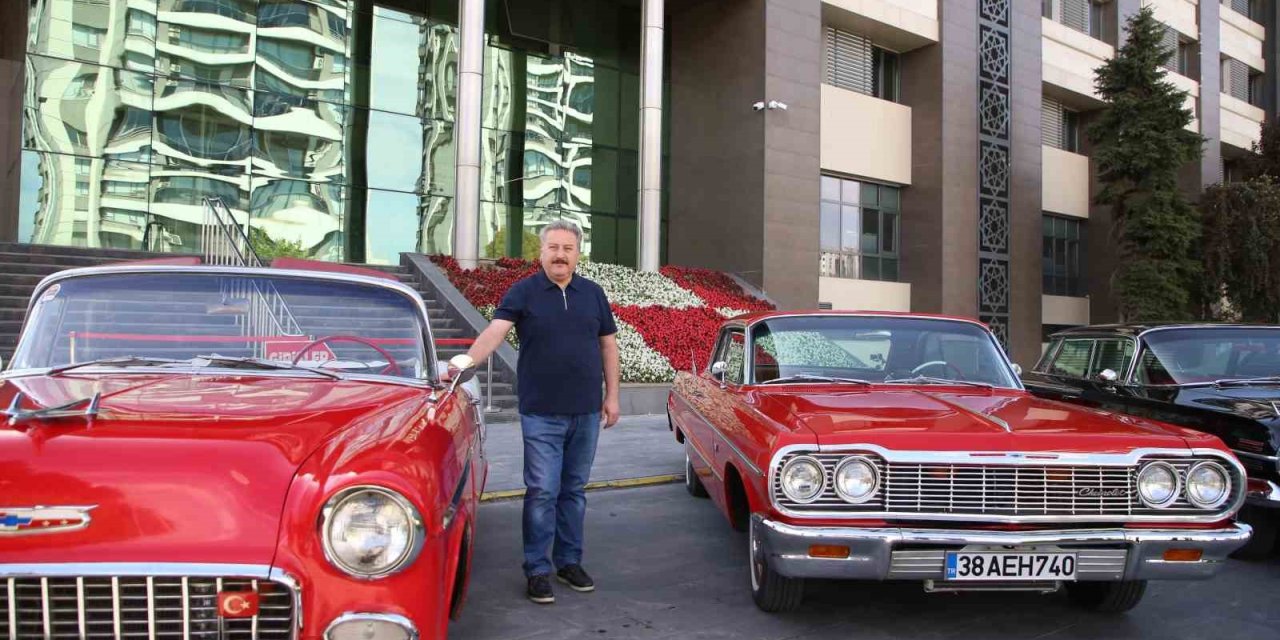 Melikgazi Belediyesi Klasik Otomobil Buluşması Başlıyor