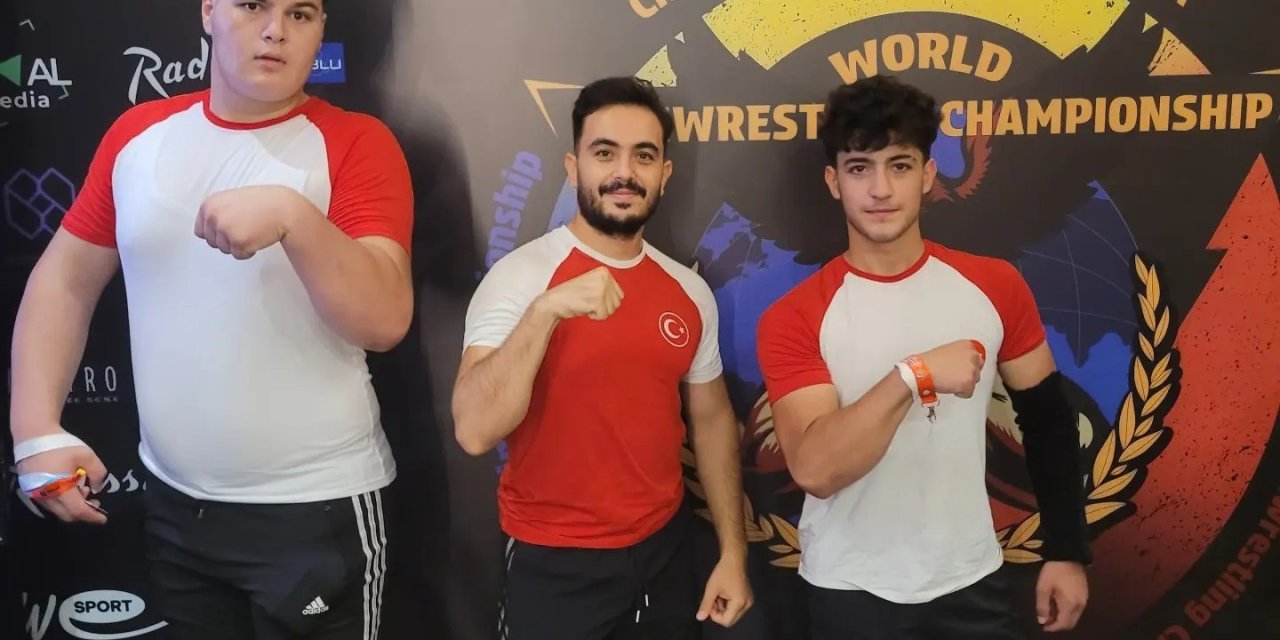 Mersinli Sporcu Dünya Bilek Güreşi Şampiyonası’nda Altın Madalya Kazandı