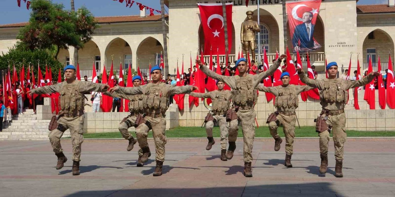 Mersin’de 30 Ağustos Zafer Bayramı Çoşkuyla Kutlandı