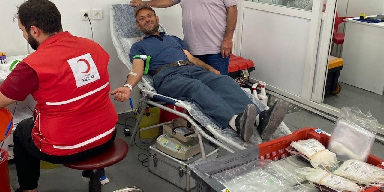 Karapınar’da Kan Bağışı Kampanyası