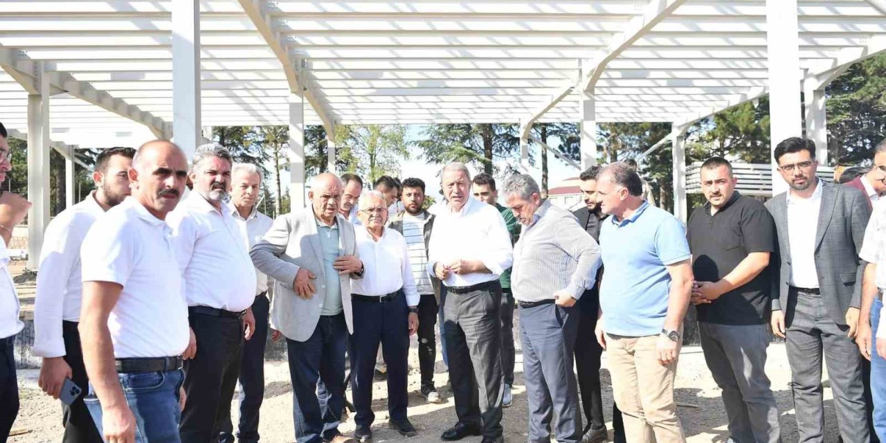 Yahyalı Belediyesi Ve Tekstil Fabrikası Şantiyesi’ne Ziyaret