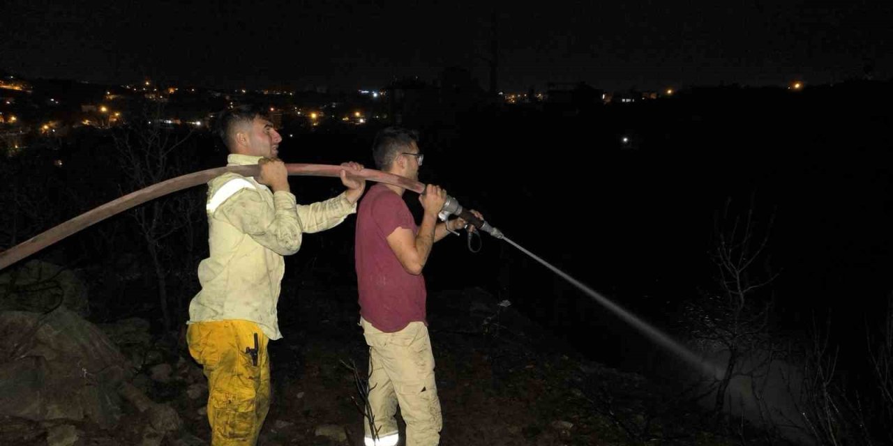 Alanya’daki Makilik Yangını Söndürüldü