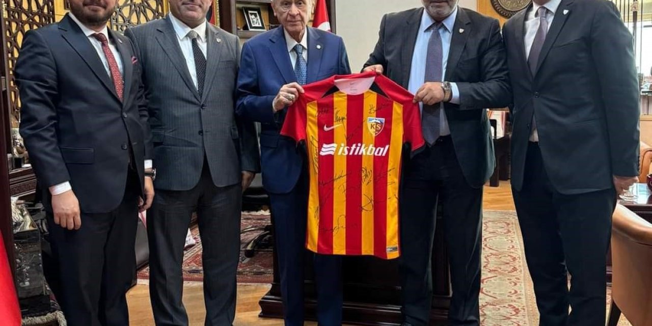 Kayserispor Yönetiminden Bahçeli’ye Ziyaret