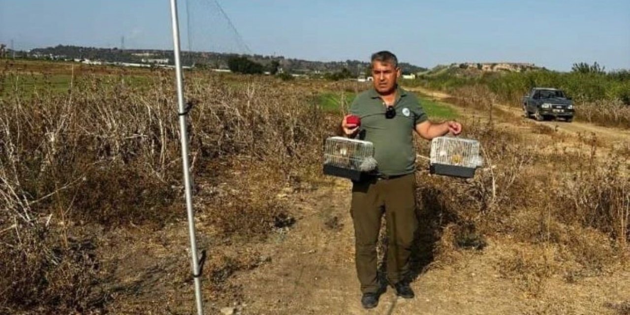 8 Saka Kuşunu İzinsiz Yakalayan Kaçak Avcıya 45 Bin Lira Tazminat Cezası