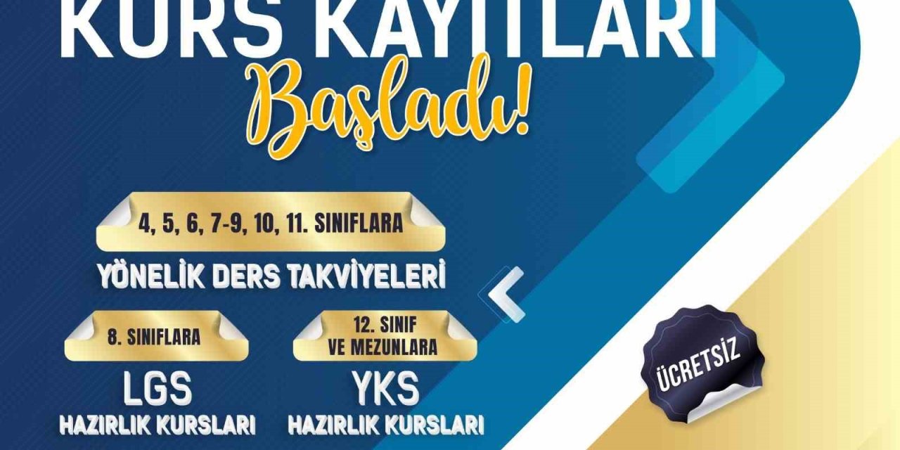 Büyükşehir Genç Kaymek’te 2024-2025 Eğitim Öğretim Yılı Kurs Kayıtları Başladı