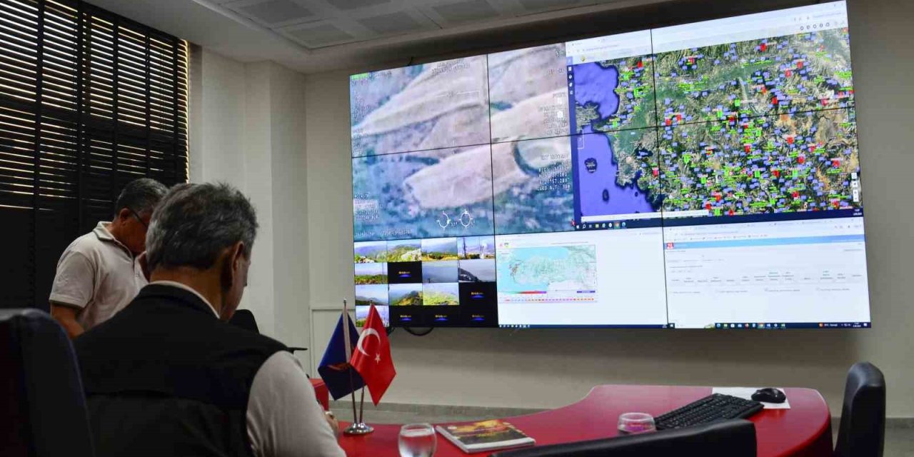 Orman Yangınlarıyla Mücadelede İha’lar Mangal Ateşini Dahi Tespit Edebiliyor