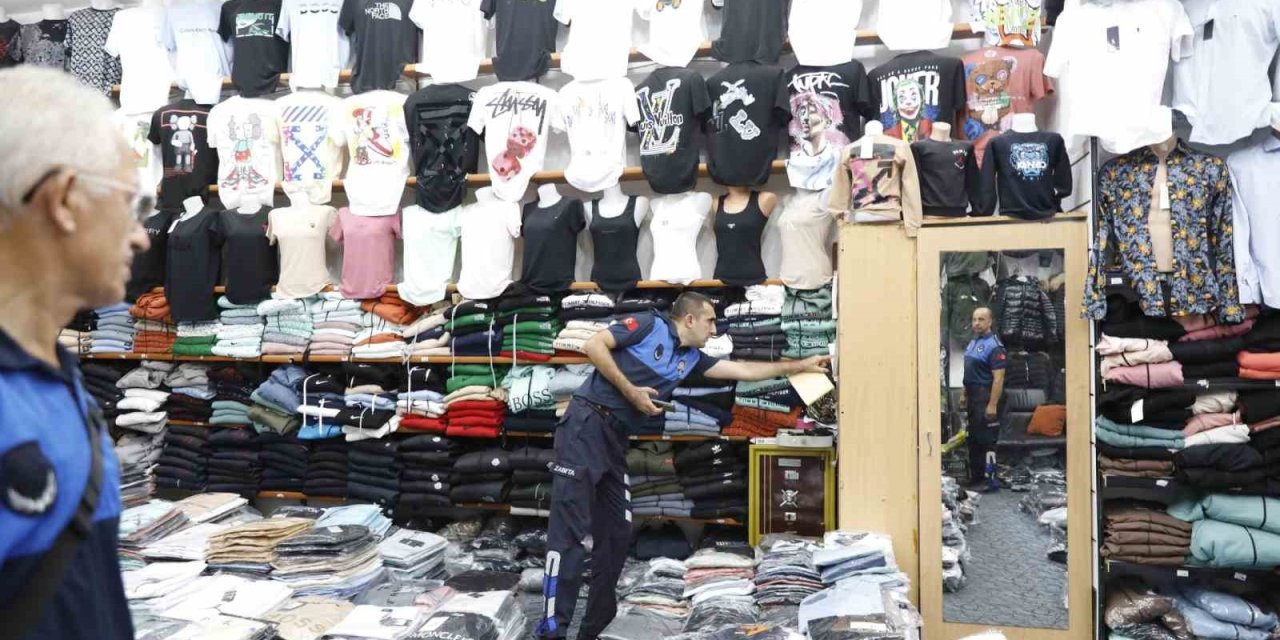 Alanya’da Zabıta Ve Polisten Ortak Denetim