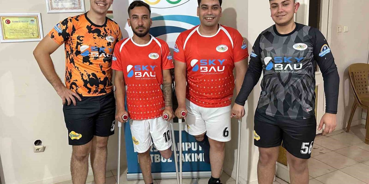 Mersin Olimpik Yetenekler Spor Kulübü’nden 4 Futbolcu Ampute Milli Takım Kampına Çağrıldı