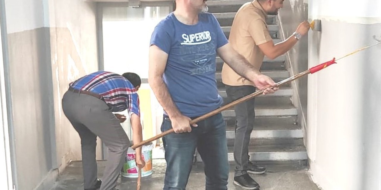 El Birliğiyle Okullarını Yenilediler