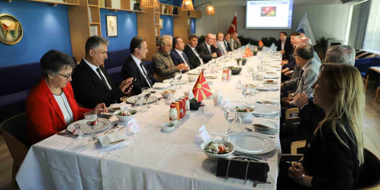 Eskişehir-kuzey Makedonya Ekonomik İş Birliği Eso’da Değerlendirildi