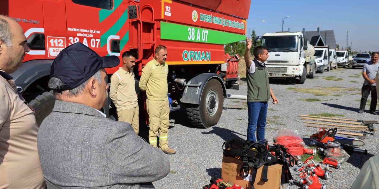 Ali Dağı’na Yangın Eylem Planı
