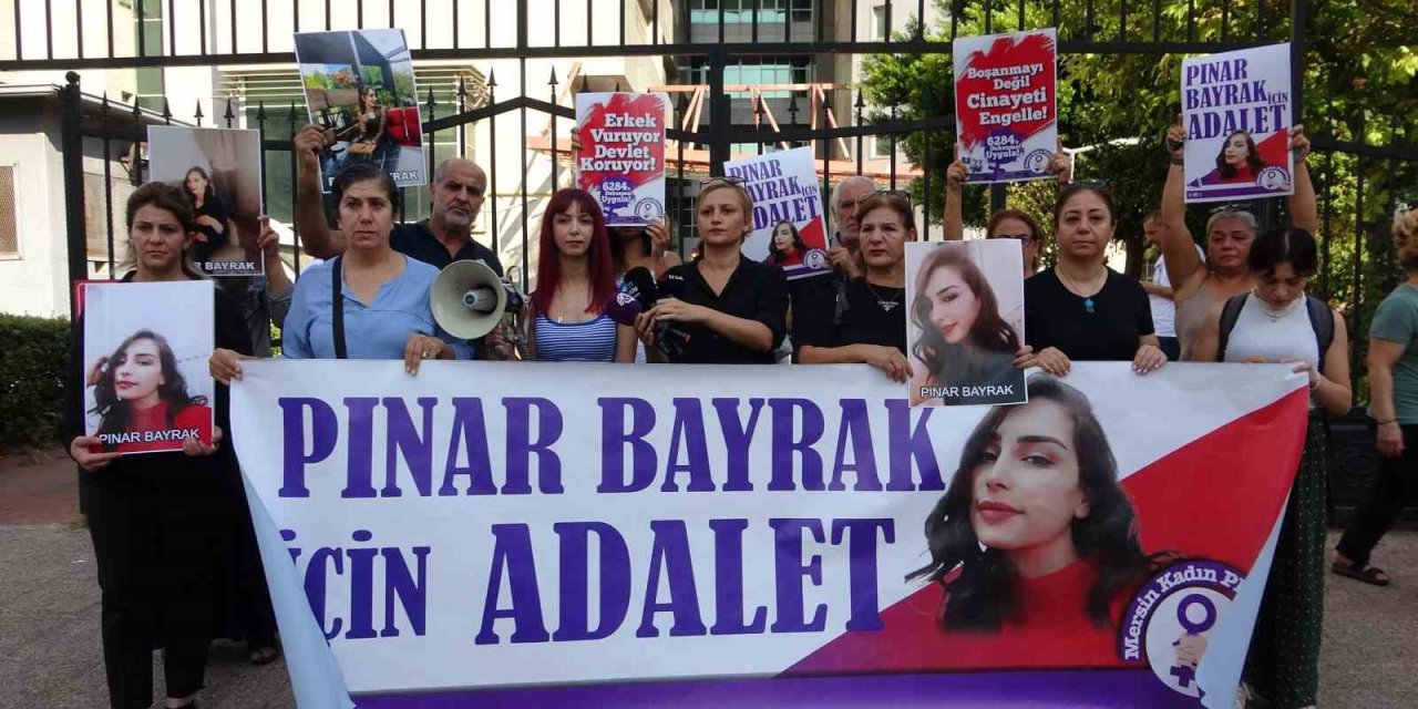 Mersin’deki Kadın Cinayeti Protesto Edildi