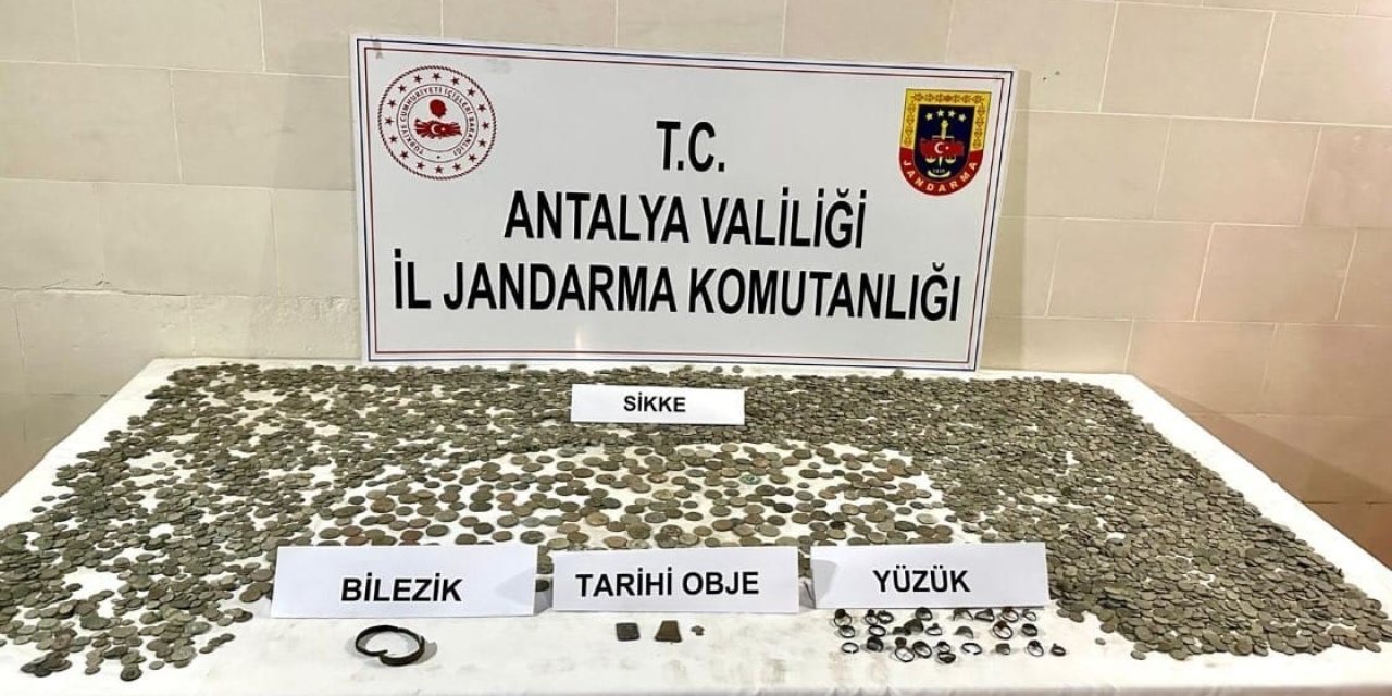 Kaş’ta Tarihi Eser Kaçakçılığı Operasyonu