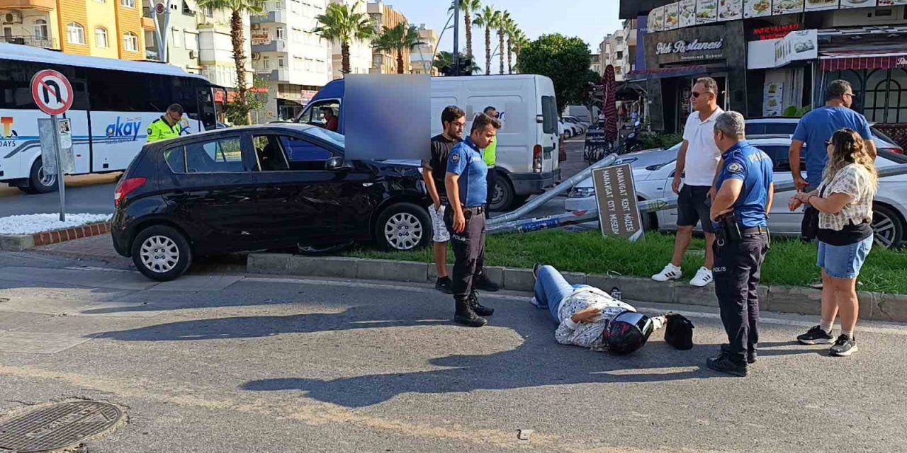 İhlali Metrelerce Havaya Savurdu, Kaskı İse Hayatını Kurtardı