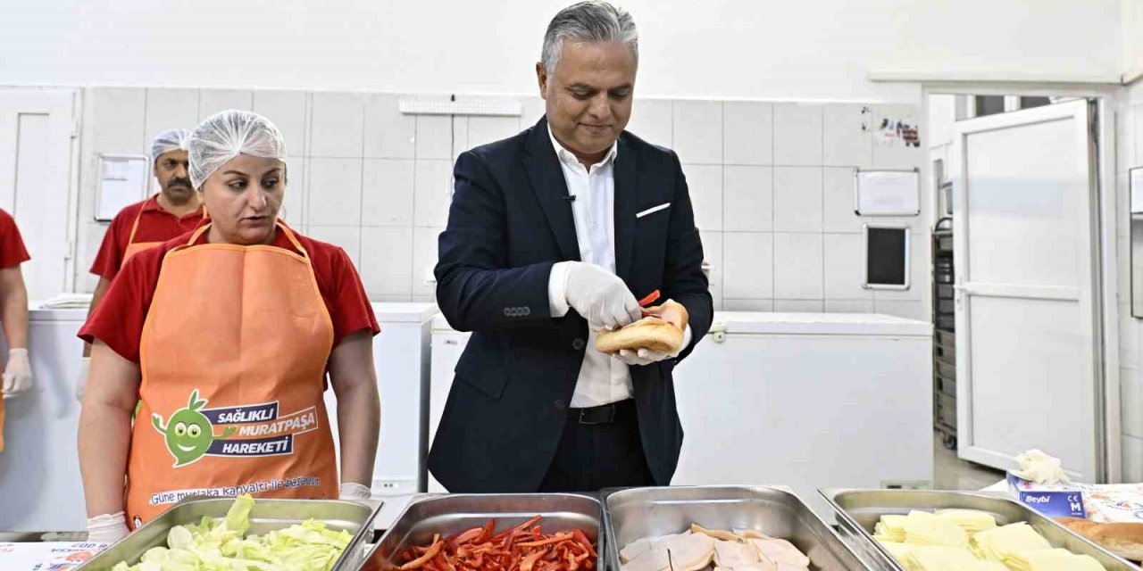 Muratpaşa’dan Öğrencilere ‘okul Menüsü’ Desteği