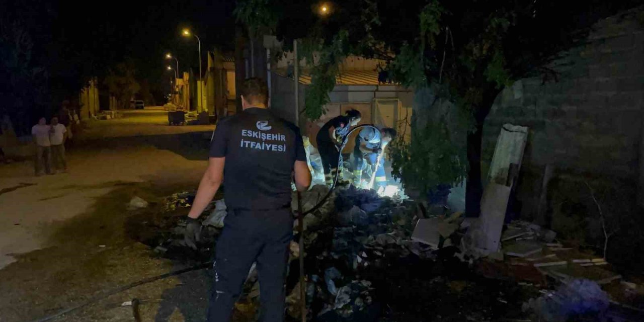 Alkollü Şahsın Çıkarttığı Yangın Büyümeden Söndürüldü