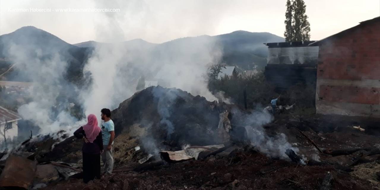 Koyulhisar'da Yangın