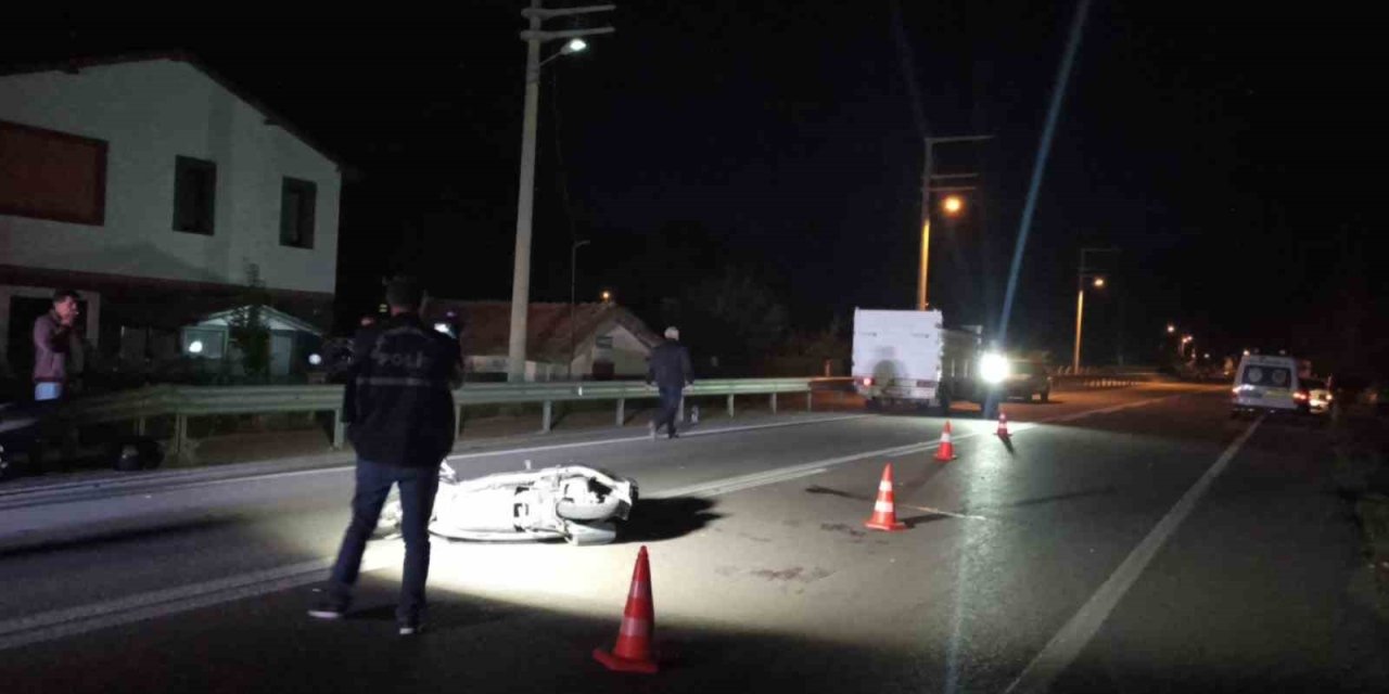 Konya’da Motosiklet İle Kamyonet Çarpıştı: 1 Ölü