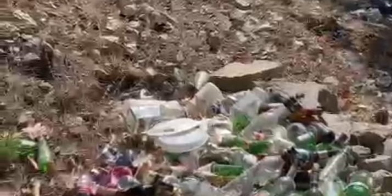 Piknik Yapanların Ormanlık Alanda Bıraktığı Çöpleri Temizlediler