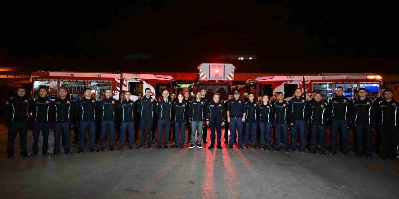 Antalya İtfaiyesi Araç Filosunu Güçlendiriyor