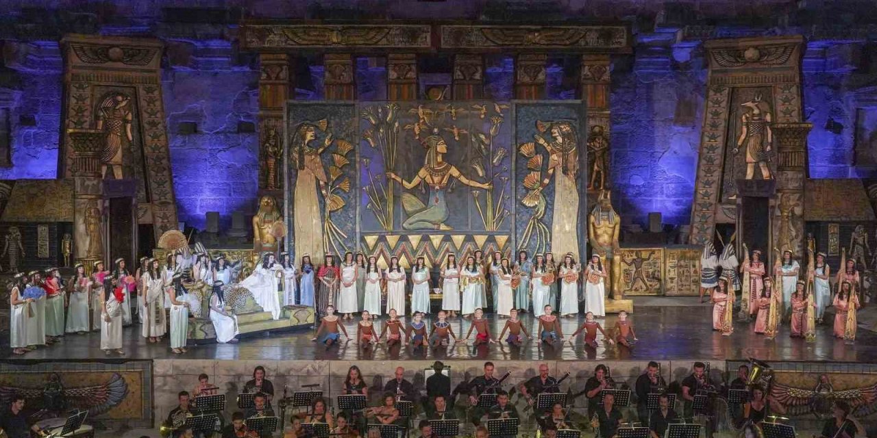 31. Uluslararası Aspendos Opera Ve Bale Festivali ‘aida’ İle Başladı