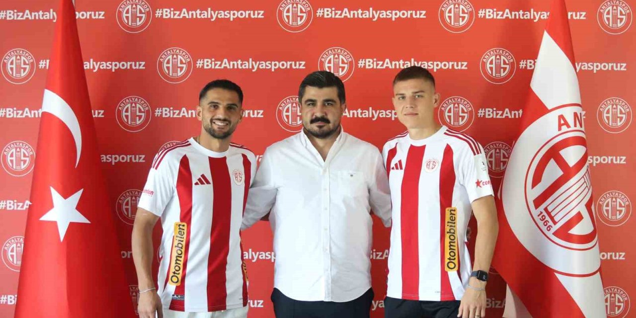 Antalyaspor’da Petrusenko Ve Abdurrahim İçin İmza Töreni Düzenlendi