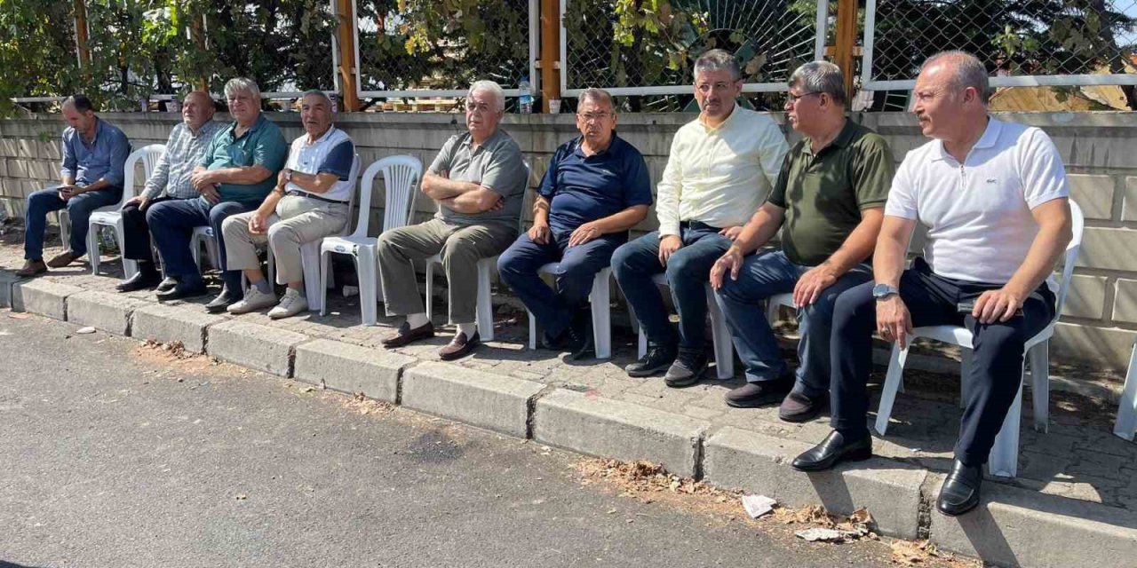 Çopuroğlu’ndan Yanan Fabrikanın Sahiplerine ‘geçmiş Olsun’ Ziyareti