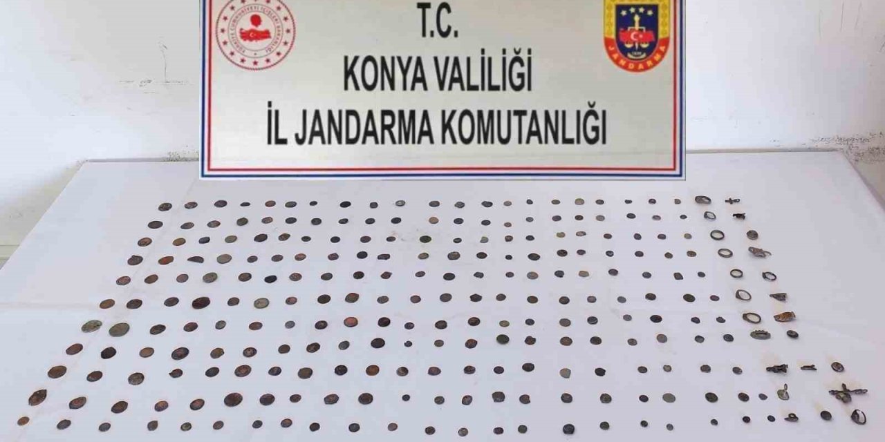 Konya’da Tarihi Eser Kaçakçılığına Jandarmadan Operasyon