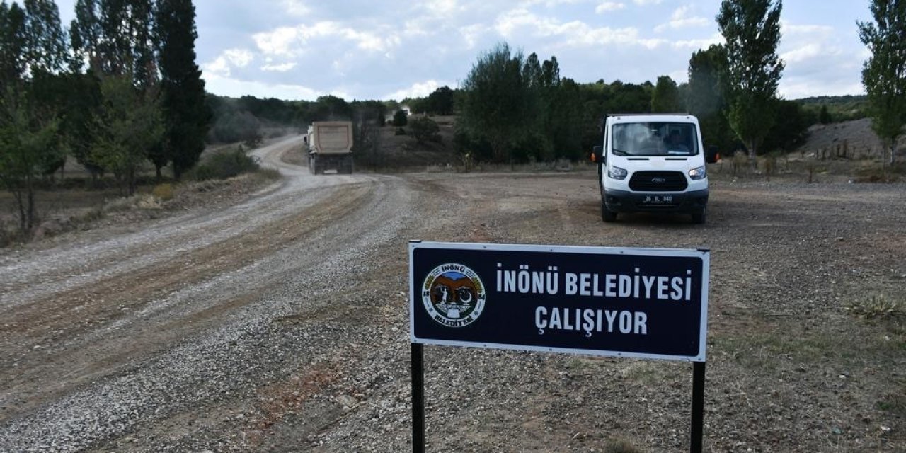 İnönü’de 40 Yıllık Yol Sorunu Çözüldü
