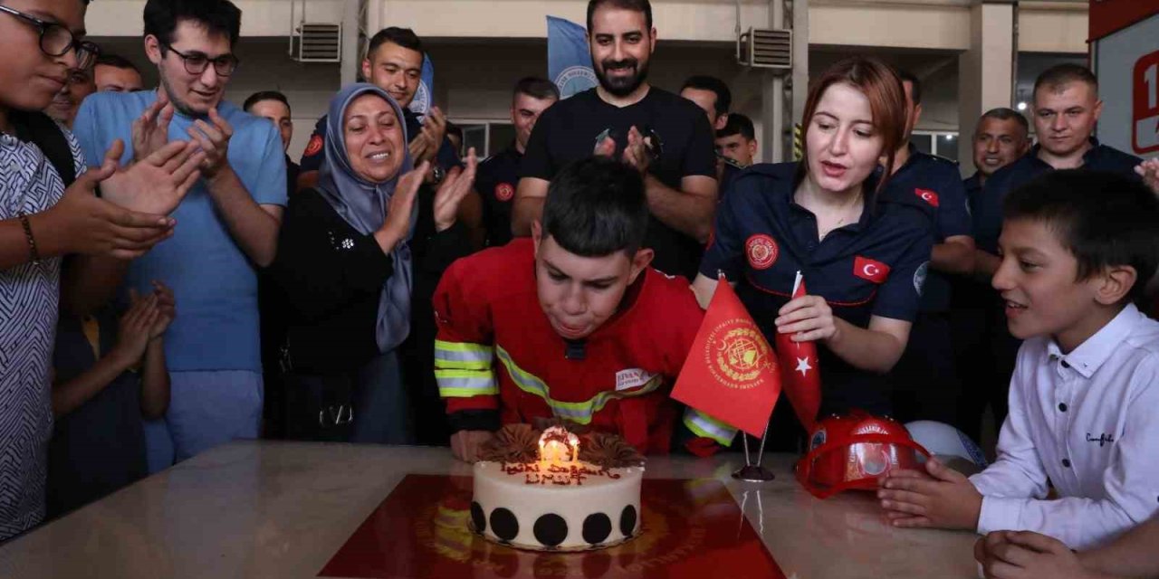 Umut Doğum Gününde En Büyük Mutluluğu Yaşadı